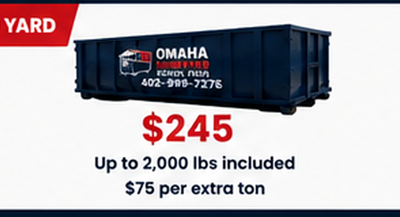10 Yard Dumpster in Omaha